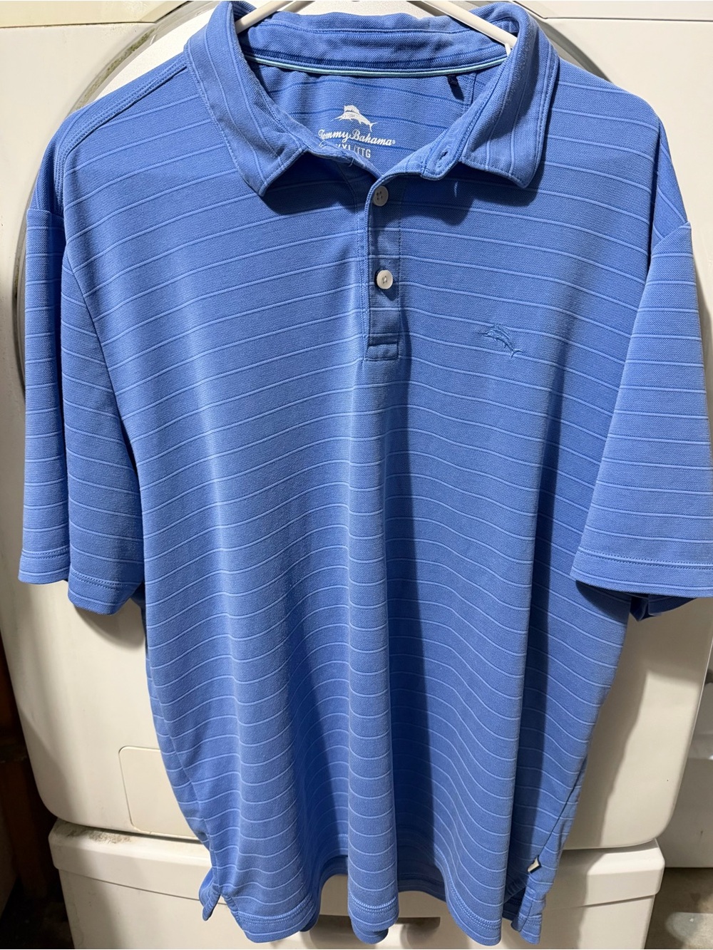 Tommy Bahama Periwinkle Blue Short-Sleeve Polo